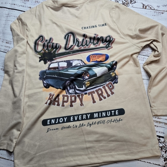 Shein Boys Lot Of 3 Long Sleeve Graphic Tees & 2 Jogger Pants Sz 9 NEW - Picture 4 of 9